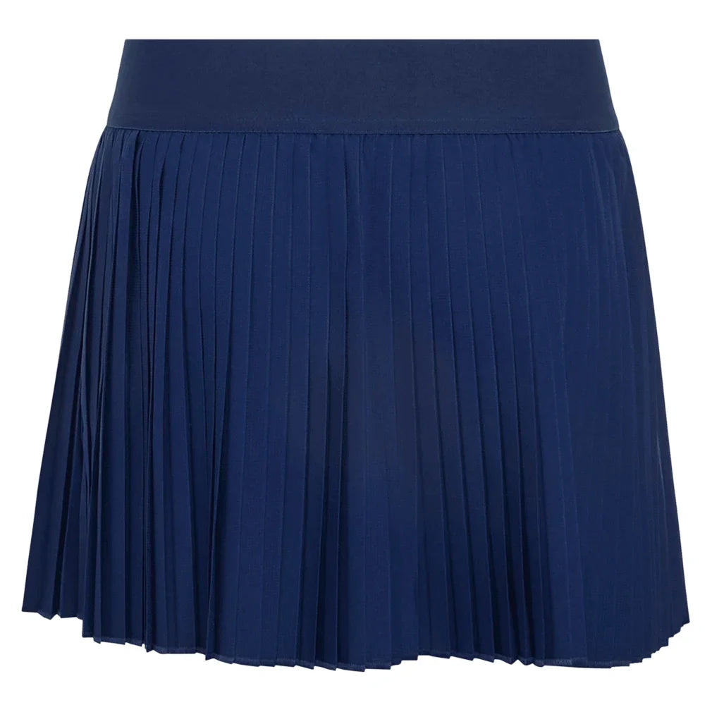 Girls' Club Pleated Tennis Skort Dark Blue and White,Apparel,Adidas,,,Tennis Express,KR3322_2