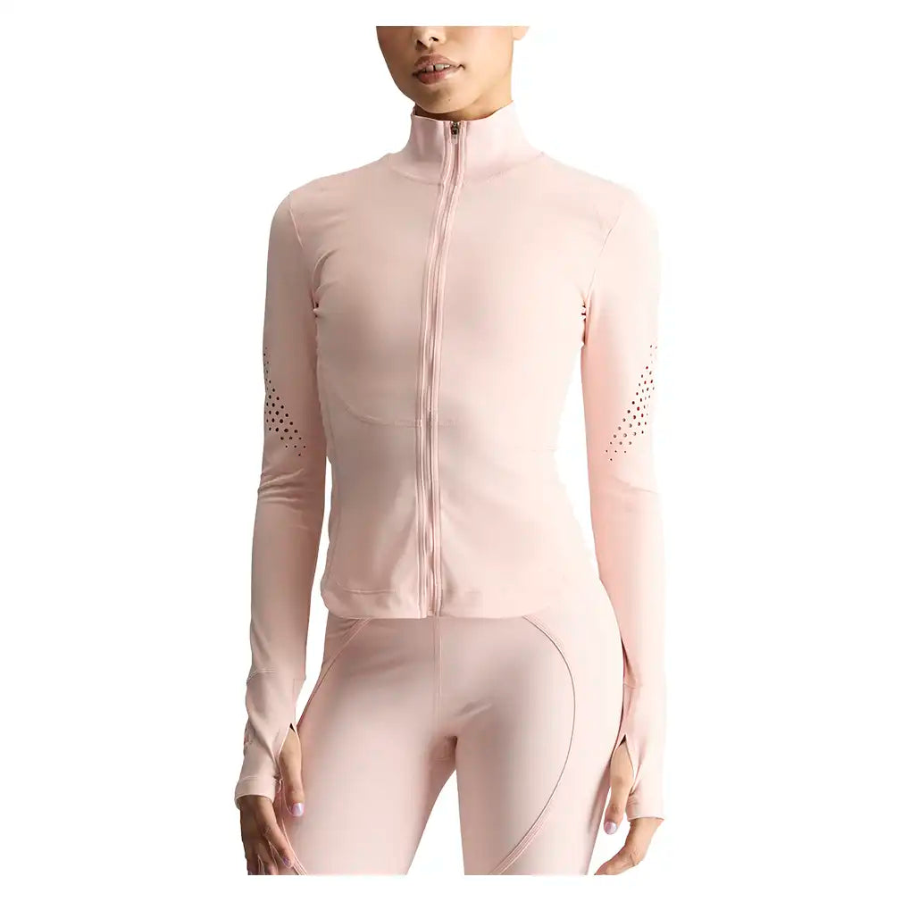 Women's Stella McCartney Longsleeve Training Top Ice Pink,Apparel,Adidas,,,Tennis Express,KR6162-3
