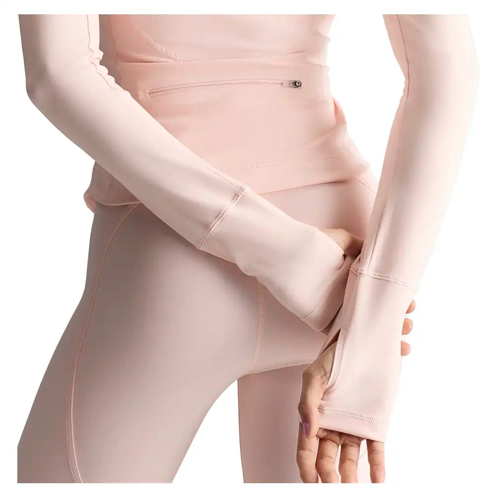 Women's Stella McCartney Longsleeve Training Top Ice Pink,Apparel,Adidas,,,Tennis Express,KR6162-7