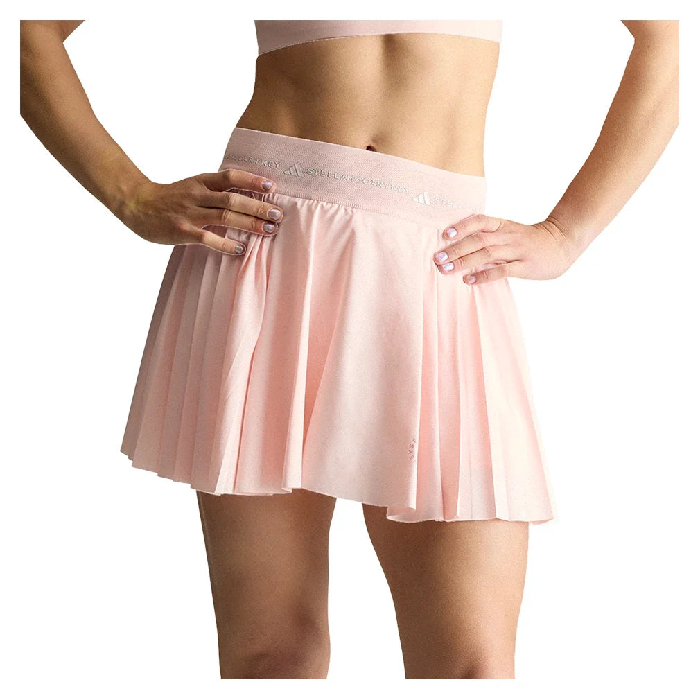 Women's Stella McCartney Pleated Training Skort Ice Pink,Apparel,Adidas,Ice Pink,XS,Tennis Express,KR6165_2