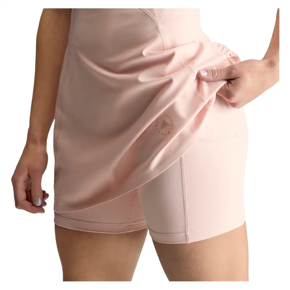 Women's Stella McCartney Training Dress Ice Pink,Apparel,Adidas,,,Tennis Express,KR6168-7