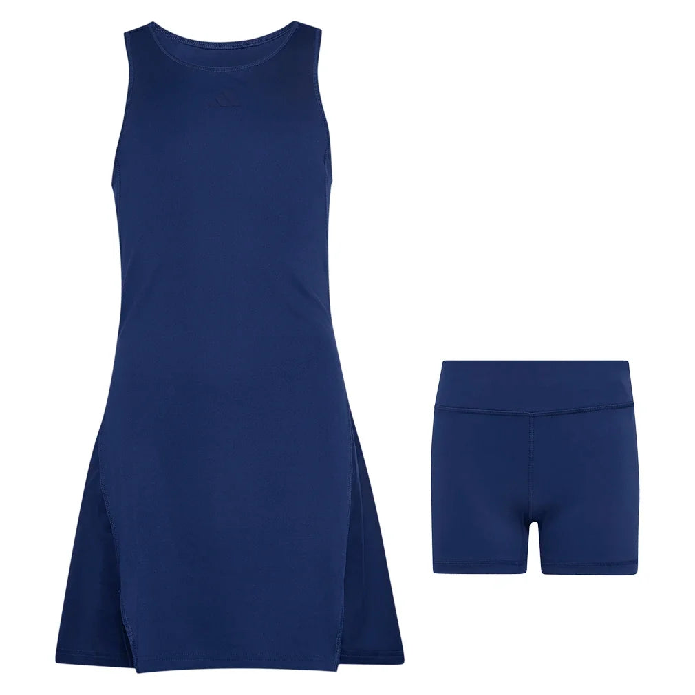 Girls' Club Tennis Dress Dark Blue,Apparel,Adidas,,,Tennis Express,KS2412-4