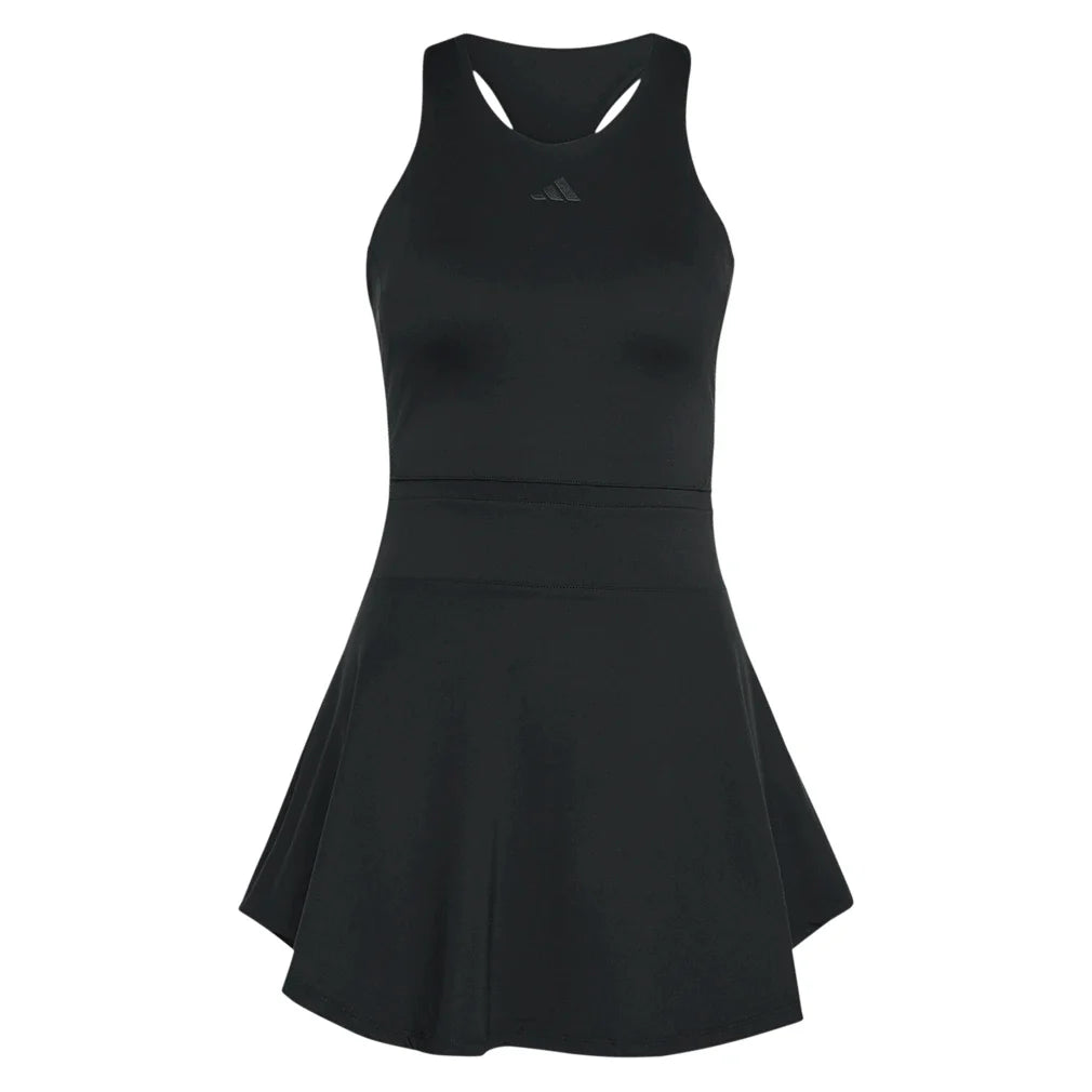 Women's GameSet Y Tennis Dress Black,Apparel,Adidas,Black,XS,Tennis Express,KS3205