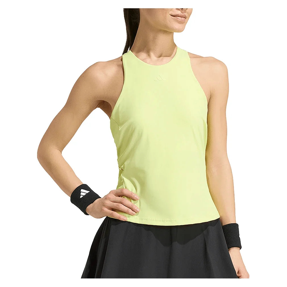 Women's GameSet Y Tennis Tank Semi Frozen Lemon,Apparel,Adidas,,,Tennis Express,KS3206_4