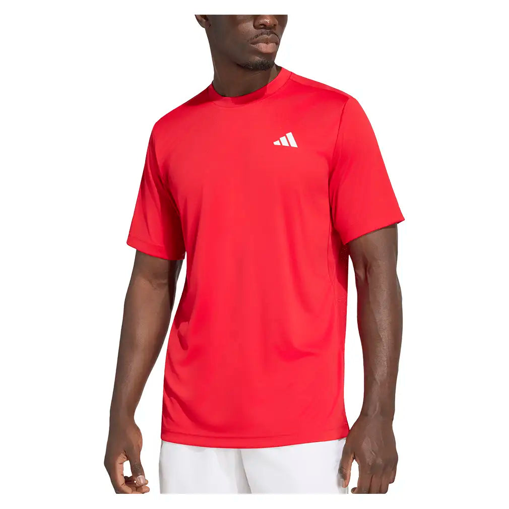 Men's Club Tennis Tee Better Scarlet,Apparel,Adidas,,,Tennis Express,KS8279-3