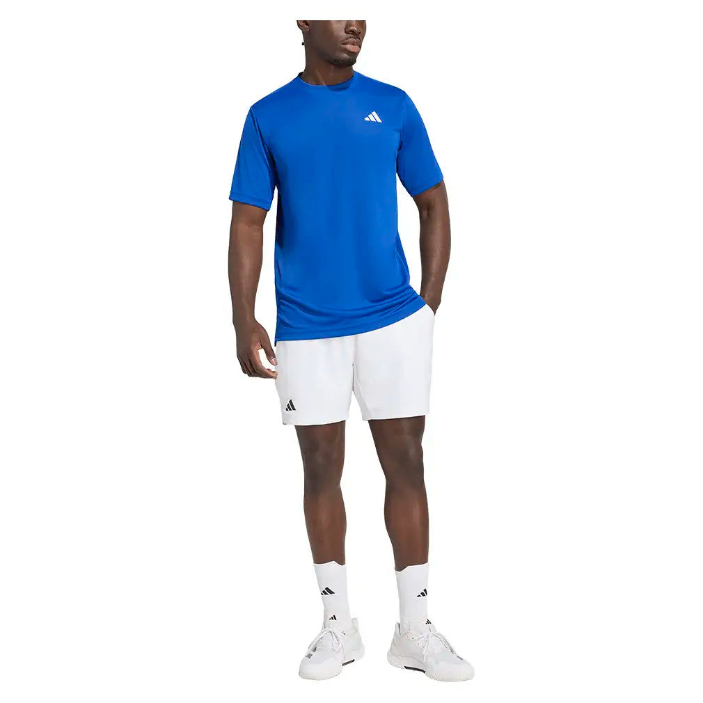 Men's Club Tennis Tee Collegiate Royal,Apparel,Adidas,,,Tennis Express,KS8280-5