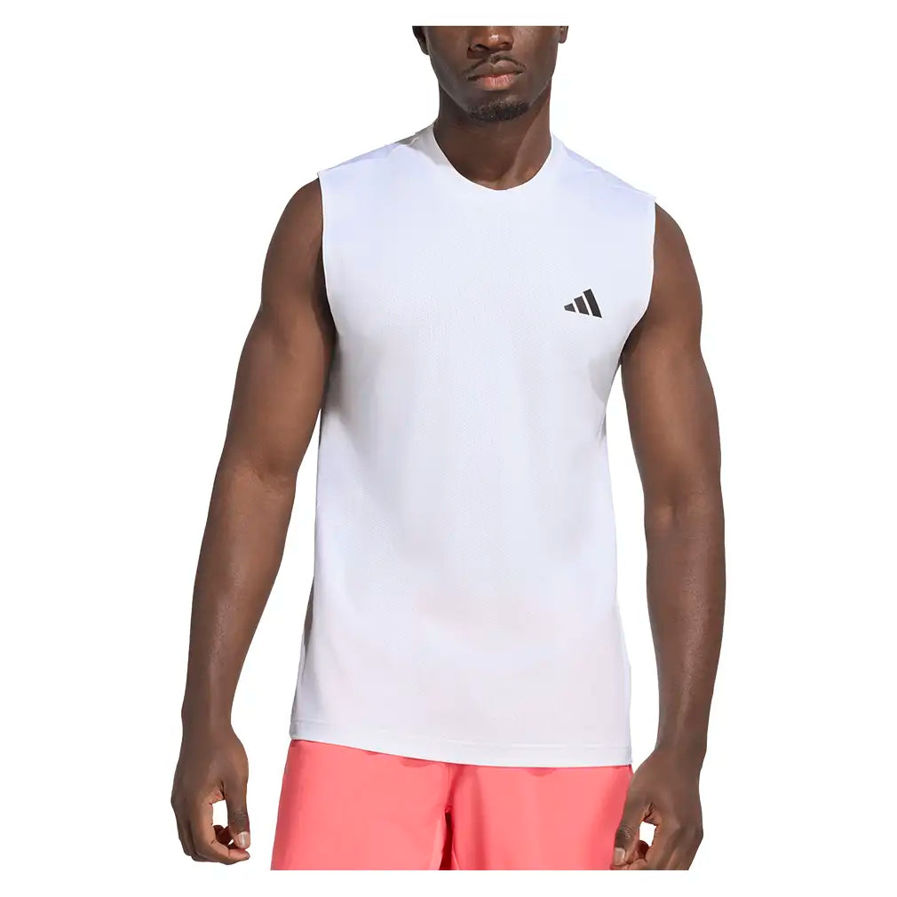Men's Club Tennis Tank Top White,Apparel,Adidas,,,Tennis Express,KS8281-3