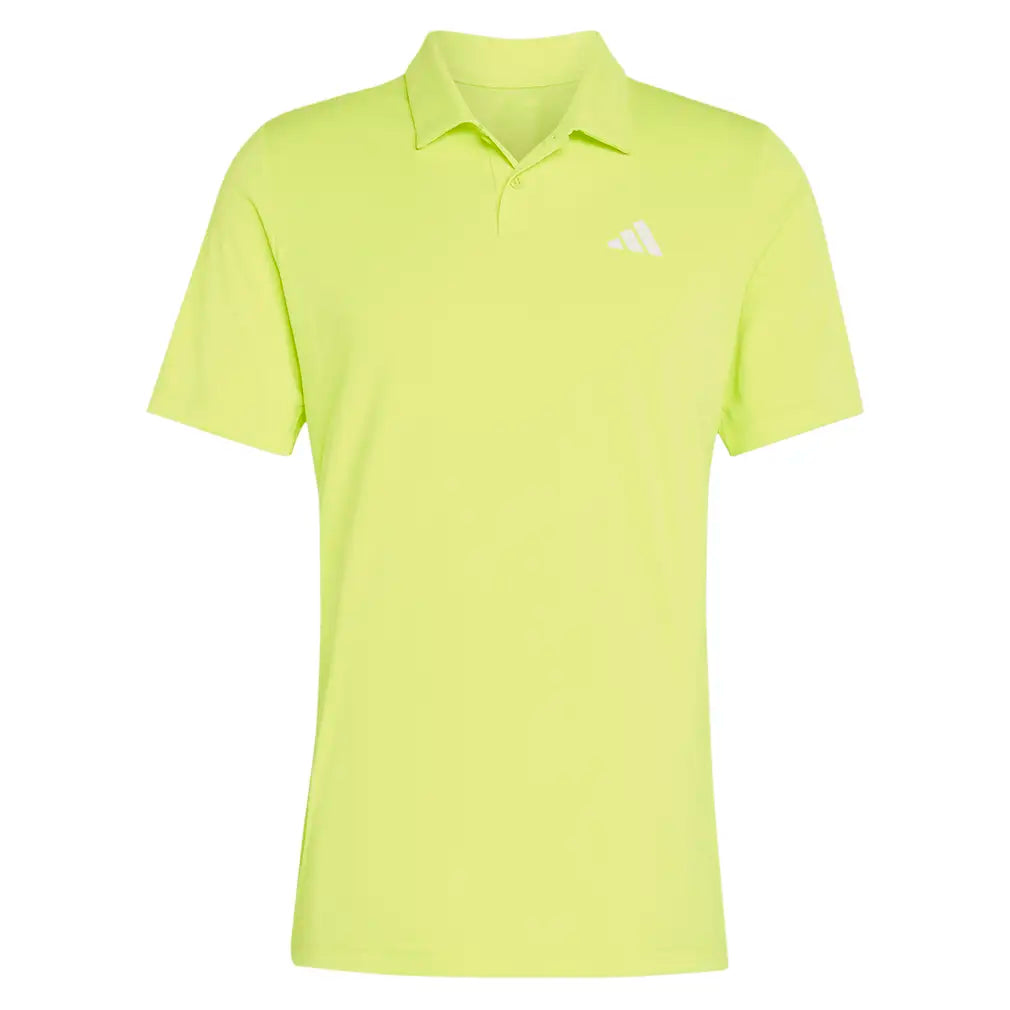 Men's Club Tennis Polo Semi Frozen Lemon,Apparel,Adidas,Semi Frozen Lemon,XS,Tennis Express,KS8315-1