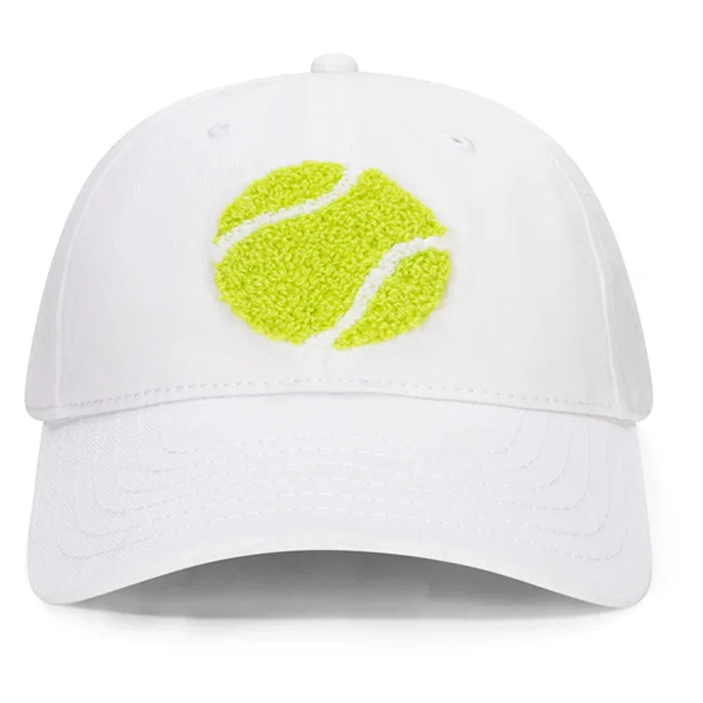 Kids Tennis Camper Hat Terry Tennis Ball-Apparel-Ame and Lulu-KTCH-1-Tennis Express