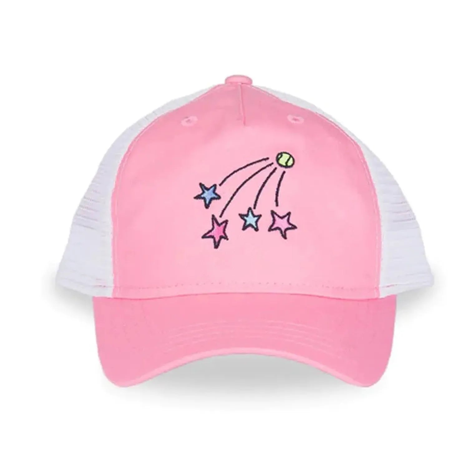 Kids Trucker Hat Shooting Stars-Apparel-Ame and Lulu-KTH202-Tennis Express