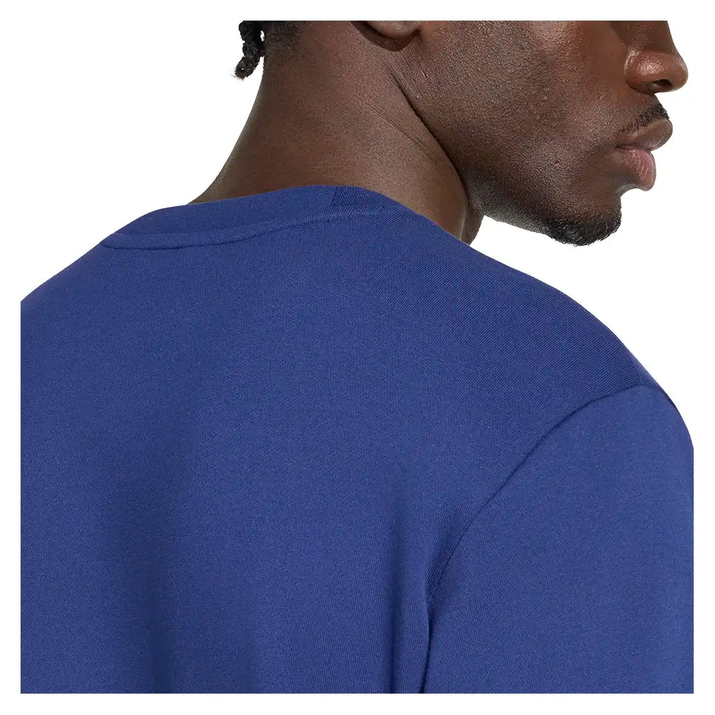 Men's Classic Graphic Tennis Pullover Dark Blue and White,Apparel,Adidas,,,Tennis Express,KV0783-7