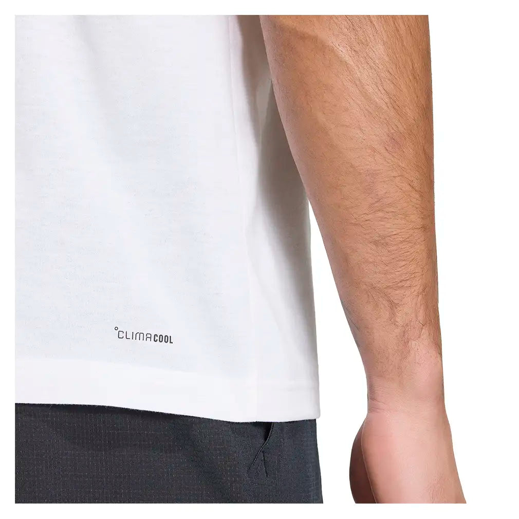 Men's Classic Graphic Tennis Tee White,Apparel,Adidas,,,Tennis Express,KV0784-7