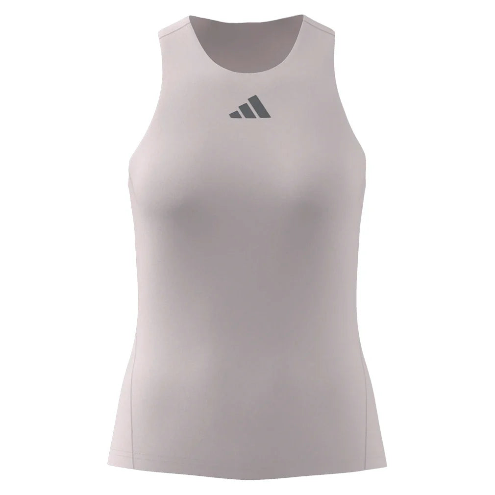 Women's GameSet Silver Y Tennis Tank Distilled Pink,Apparel,Adidas,Distilled Pink,XS,Tennis Express,KV3336