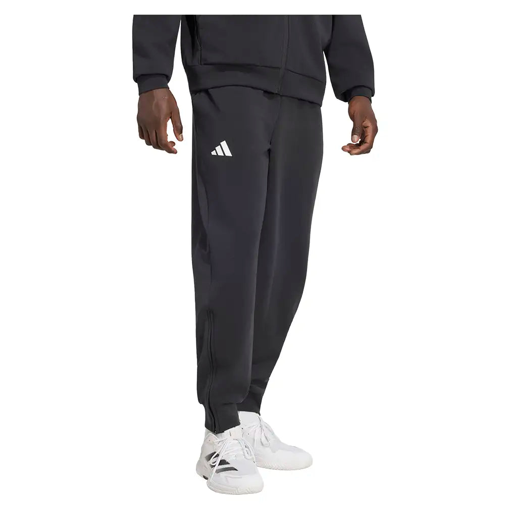 Men's GameSet Cover up Tennis Pants Black,Apparel,Adidas,,,Tennis Express,KW1873-3