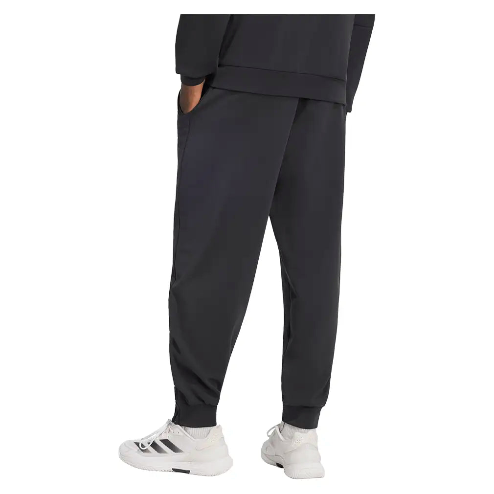 Men's GameSet Cover up Tennis Pants Black,Apparel,Adidas,,,Tennis Express,KW1873-4