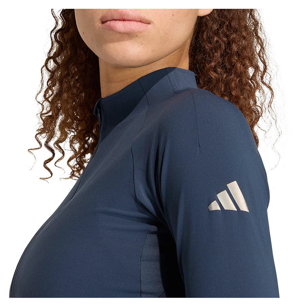 Women's London Pro Long Sleeve Tennis Top Aurora Ink,Apparel,Adidas,,,Tennis Express,KW1926-3