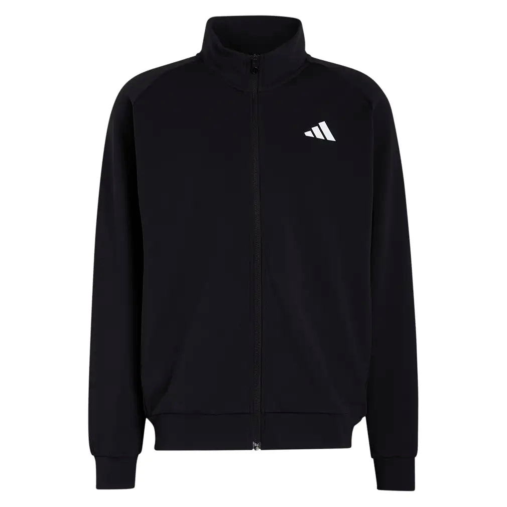 Men's GameSet Cover Up Tennis Jacket Black,Apparel,Adidas,Black,XS,Tennis Express,KW2035-1