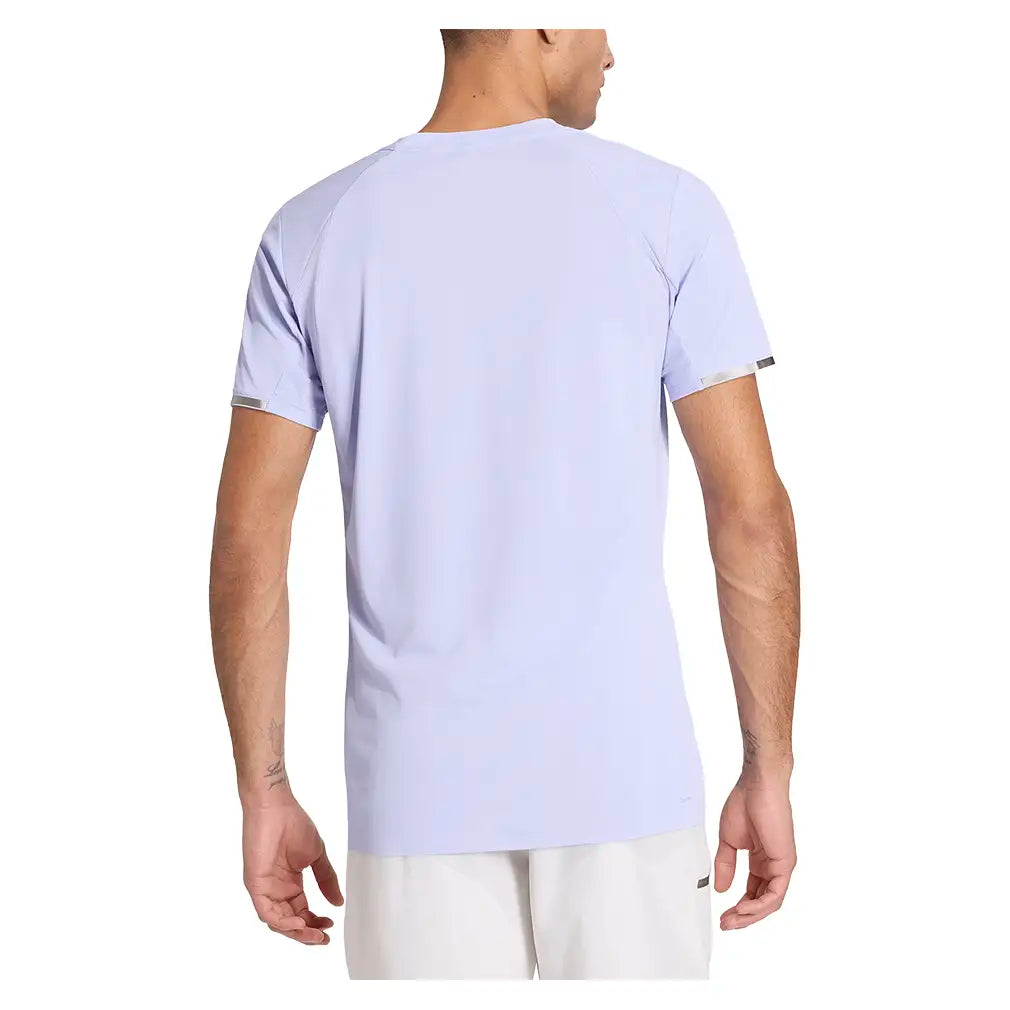 Men's London Freelift Pro Tennis Tee Violet Tone,Apparel,Adidas,,,Tennis Express,KW9688-4