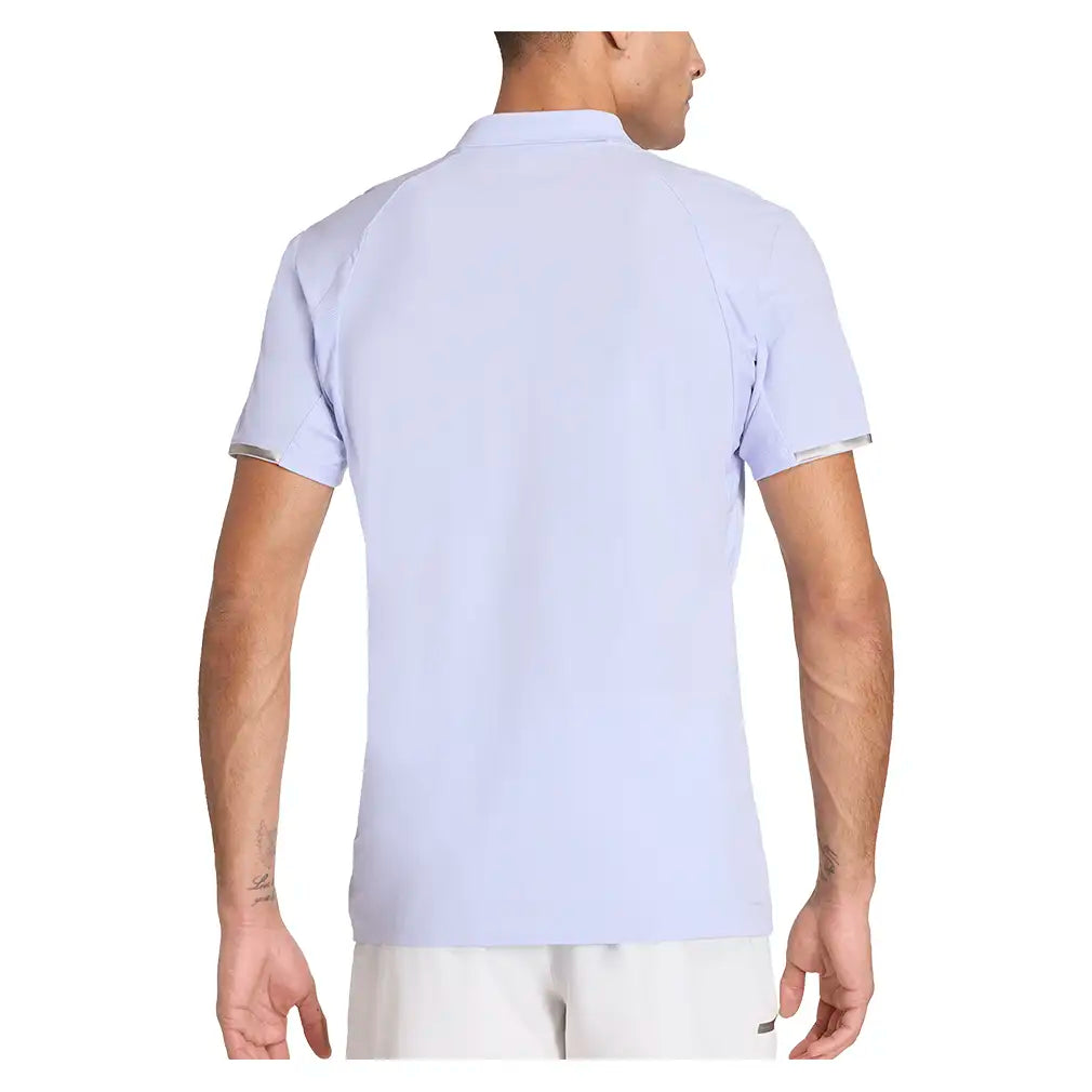Men's London Freelift Pro Tennis Polo Violet Tone,Apparel,Adidas,,,Tennis Express,KW9689-4