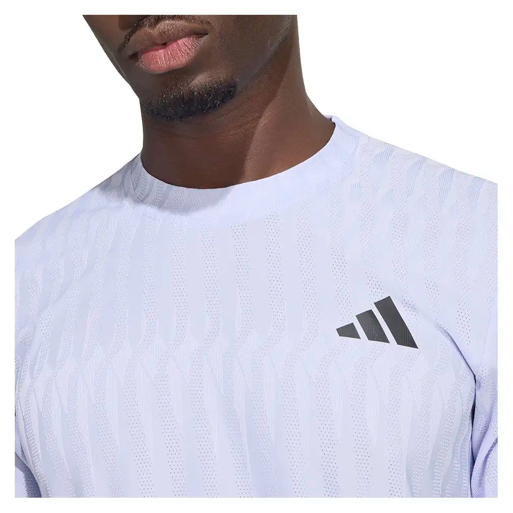 Men's GameSet Freelift Tennis Tee Violet Tone,Apparel,Adidas,,,Tennis Express,KW9690-6
