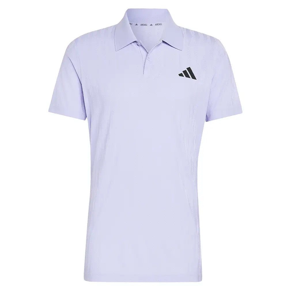 Men's GameSet Freelift Tennis Polo Violet Tone,Apparel,Adidas,Violet Tone,XS,Tennis Express,KW9692-1