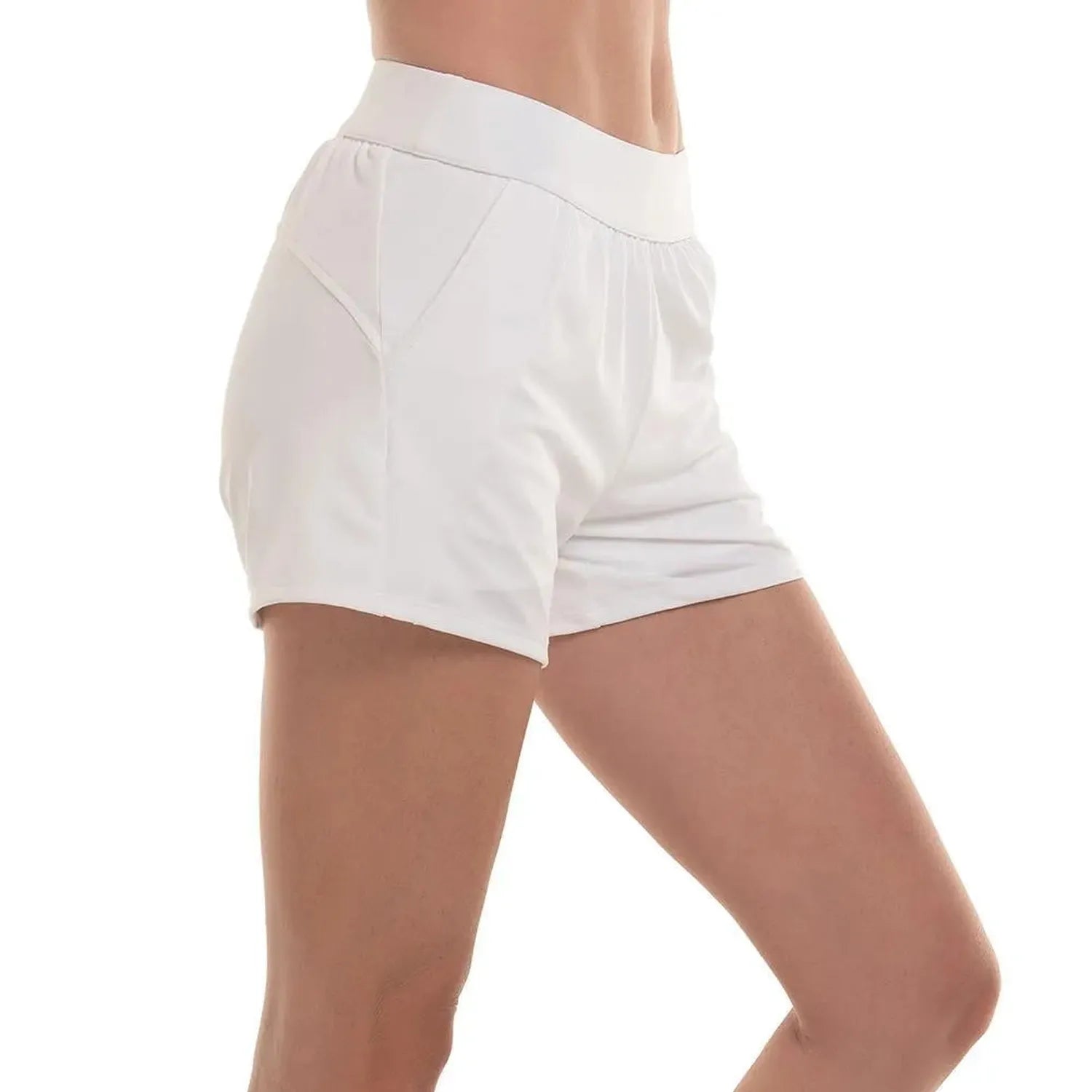 Women's Pique 4 Inch Tennis Short-Apparel-K-Swiss-KWB35-B-3-Tennis Express