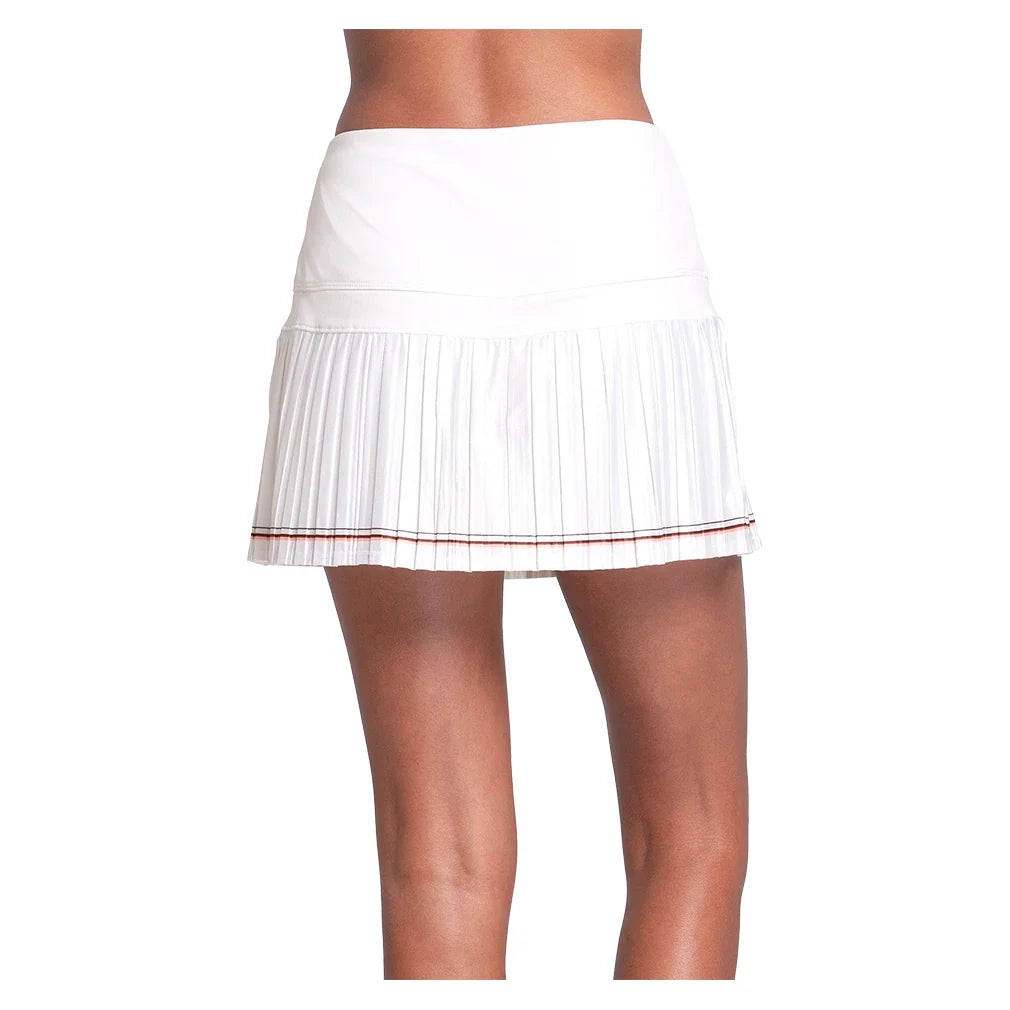 Women's Deuce Court 14 Inch Tennis Skort Peach Frost-Apparel-K-Swiss-KWB47-69G835-2-Tennis Express