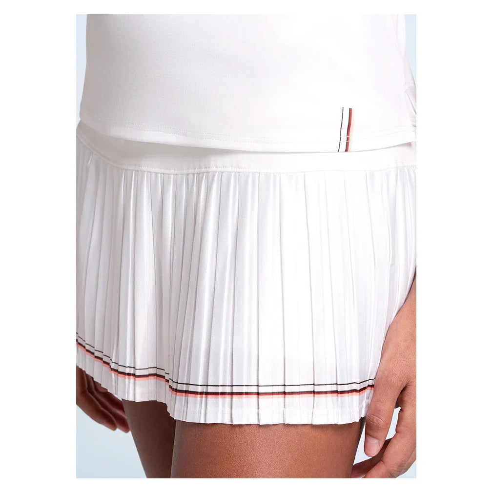 Women's Deuce Court 14 Inch Tennis Skort Peach Frost-Apparel-K-Swiss-KWB47-69G835-5-Tennis Express