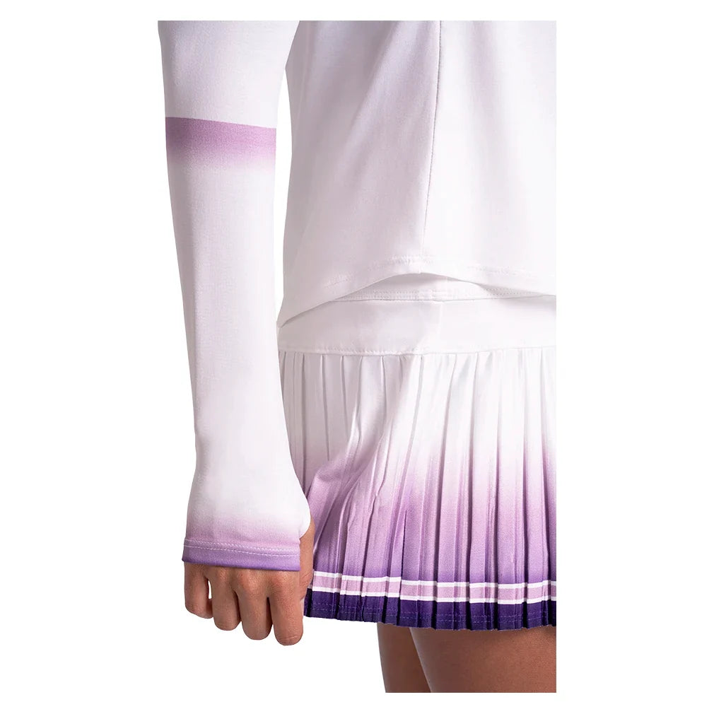 Women's Accelerate Long Sleeve Tennis Top Paisley-Apparel-K-Swiss-, [current_file_name-Tennis Express