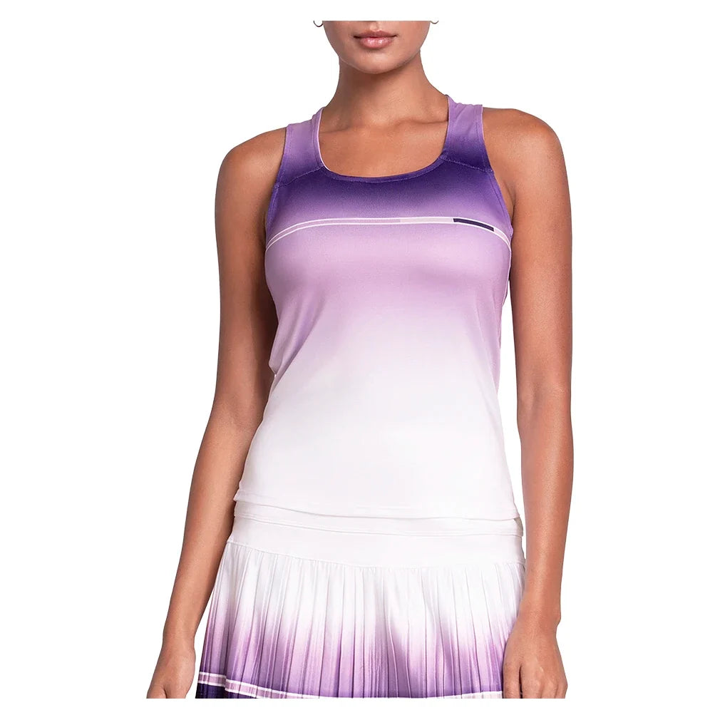 Women's Down Court Tennis Tank Paisley-Apparel-K-Swiss-Paisley-XS, [current_file_name-Tennis Express