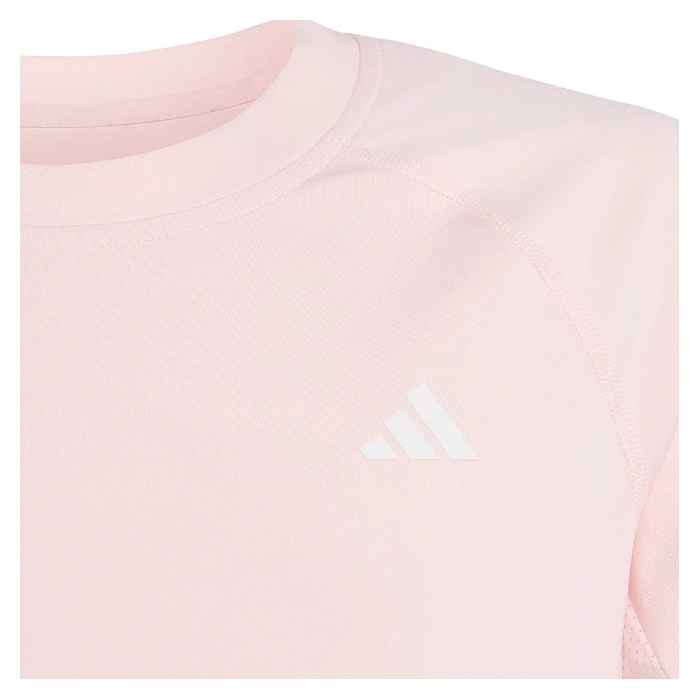 Girls' Club Tennis Tee Distilled Pink,Apparel,Adidas,,,Tennis Express,KX2139-2