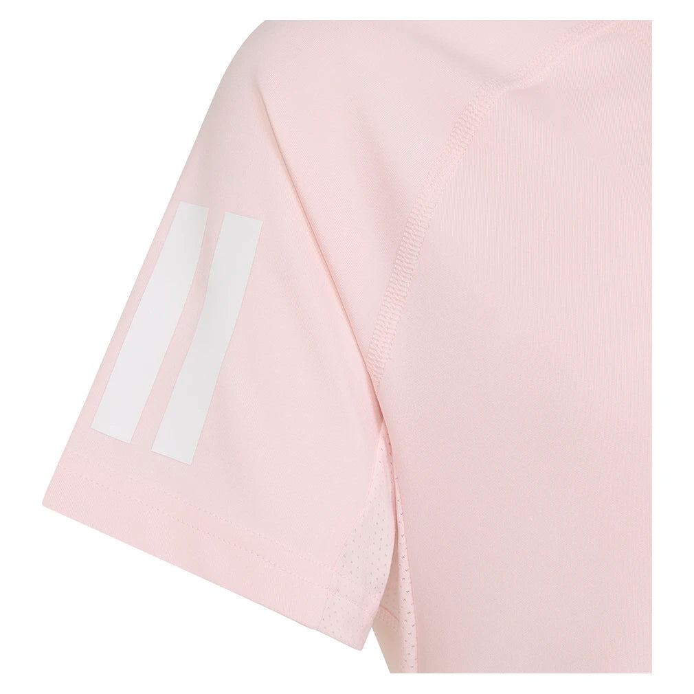 Girls' Club Tennis Tee Distilled Pink,Apparel,Adidas,,,Tennis Express,KX2139-4