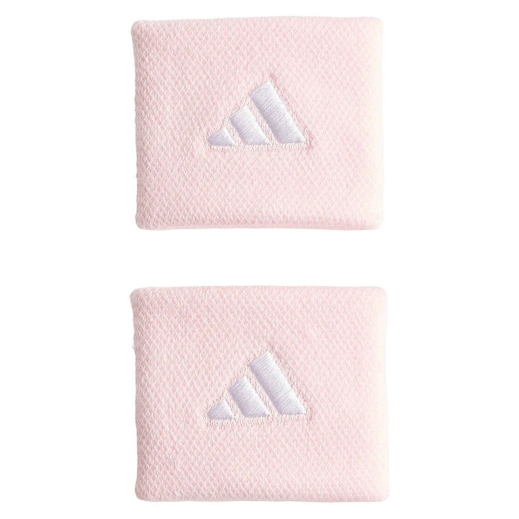 Unisex Small Tennis Wristbands Distilled Pink and White,Accessories,Adidas,Distilled Pink/White,One Size,Tennis Express,KX6836