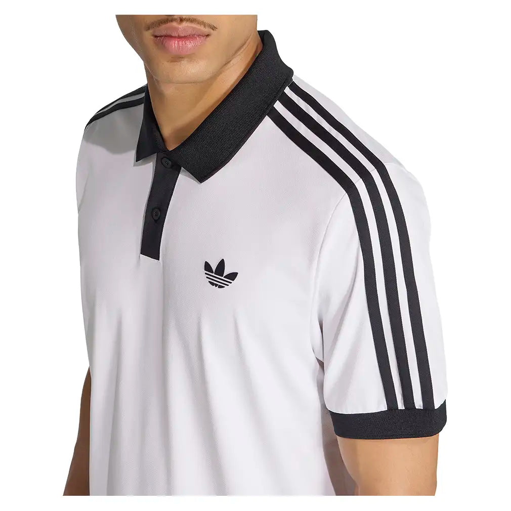 Men's Classics Tennis Polo White,Apparel,Adidas,,,Tennis Express,KY8878-6