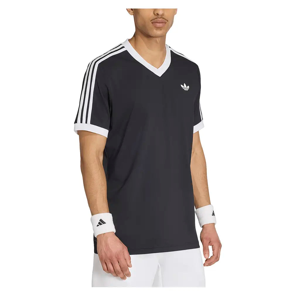 Men's Classics Tennis Tee Black,Apparel,Adidas,,,Tennis Express,KY8882-3