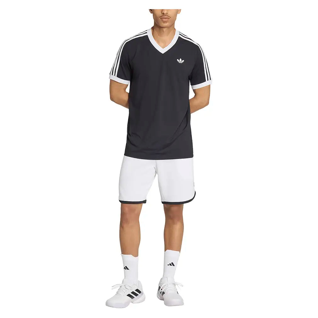 Men's Classics Tennis Tee Black,Apparel,Adidas,,,Tennis Express,KY8882-5
