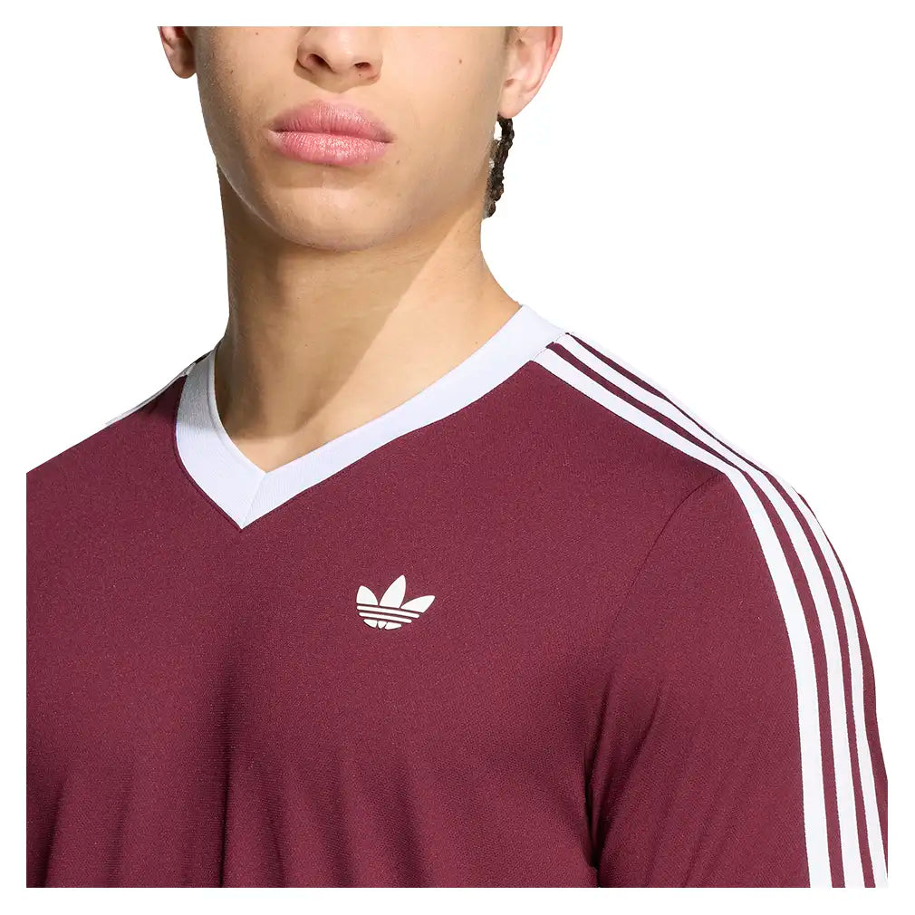 Men's Classics Tennis Tee Maroon,Apparel,Adidas,,,Tennis Express,KY8883-6