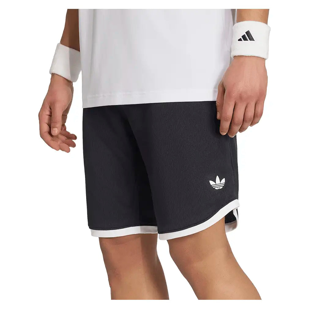 Men's Classics 9 Inch Tennis Shorts Black,Apparel,Adidas,,,Tennis Express,KY8884-3