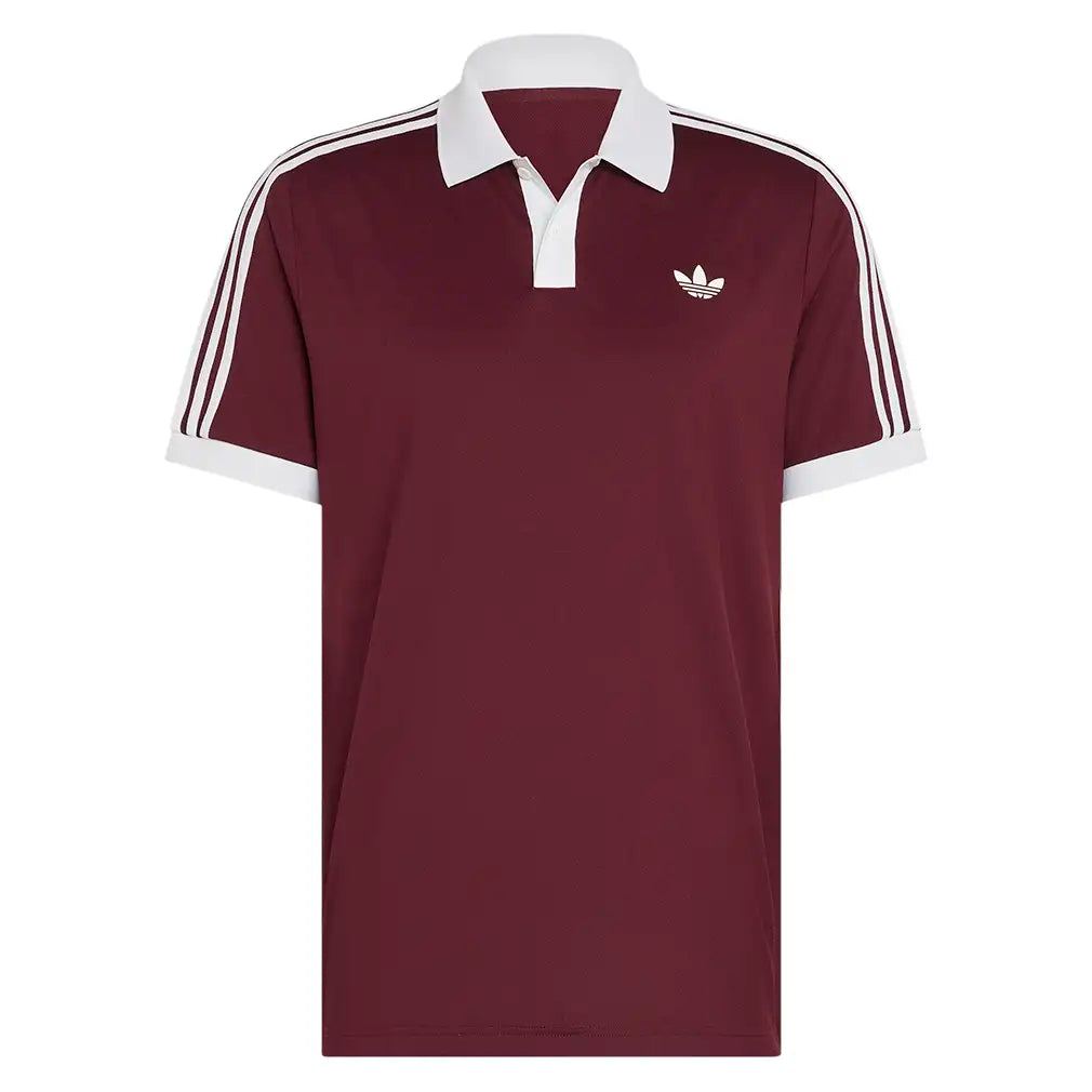Men's Classics Tennis Polo Maroon and White,Apparel,Adidas,Maroon/White,XS,Tennis Express,KY8887-1