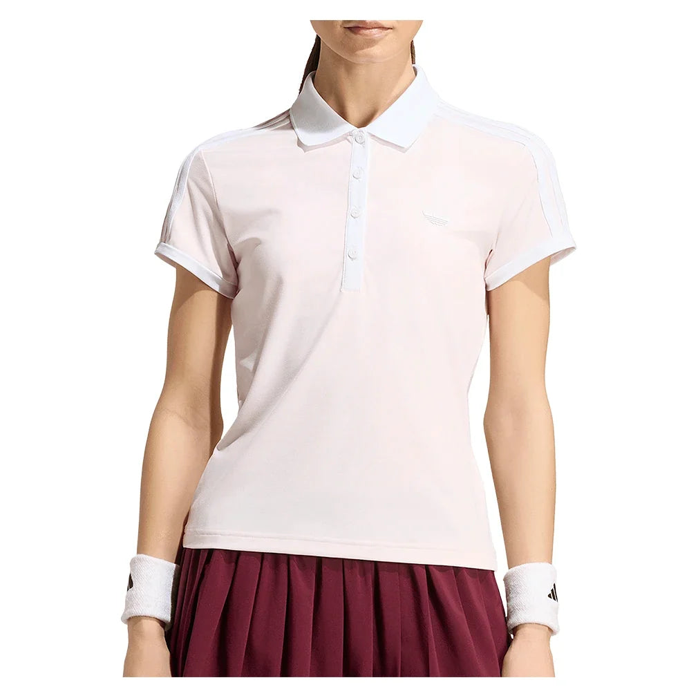 Women's Classics Tennis Polo Distilled Pink,Apparel,Adidas,,,Tennis Express,KY8890_2