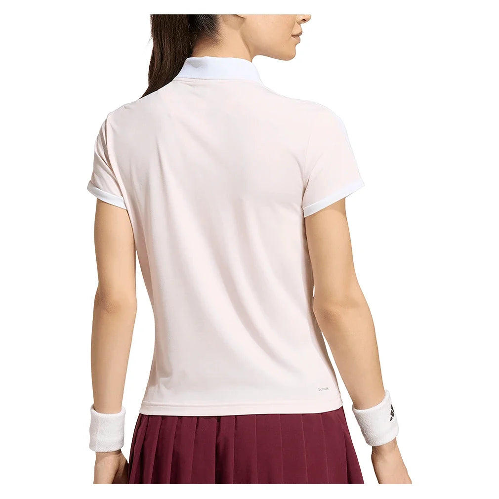 Women's Classics Tennis Polo Distilled Pink,Apparel,Adidas,,,Tennis Express,KY8890_3
