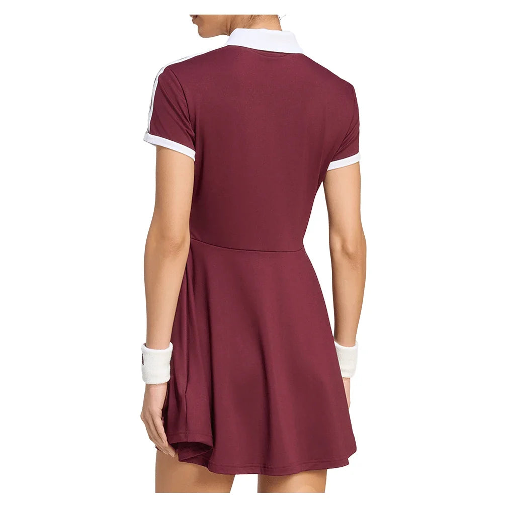 Women's Classics Tennis Dress Maroon,Apparel,Adidas,,,Tennis Express,KY8894_1