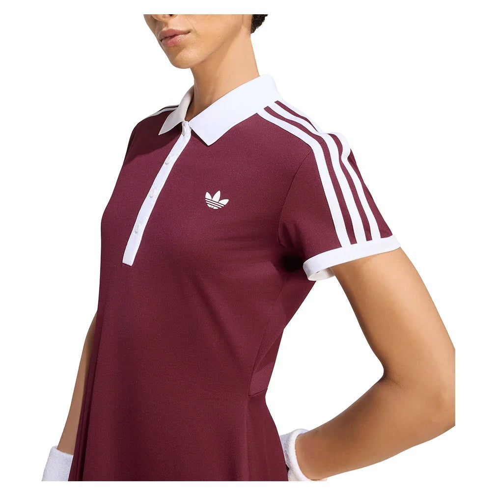 Women's Classics Tennis Dress Maroon,Apparel,Adidas,,,Tennis Express,KY8894_3