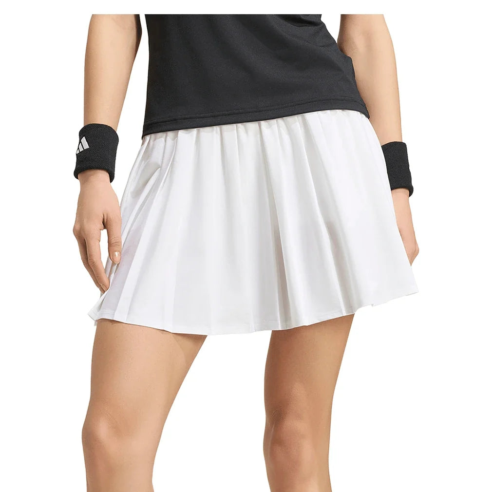 Women's Classics Tennis Skort White,Apparel,Adidas,,,Tennis Express,KY8897-2