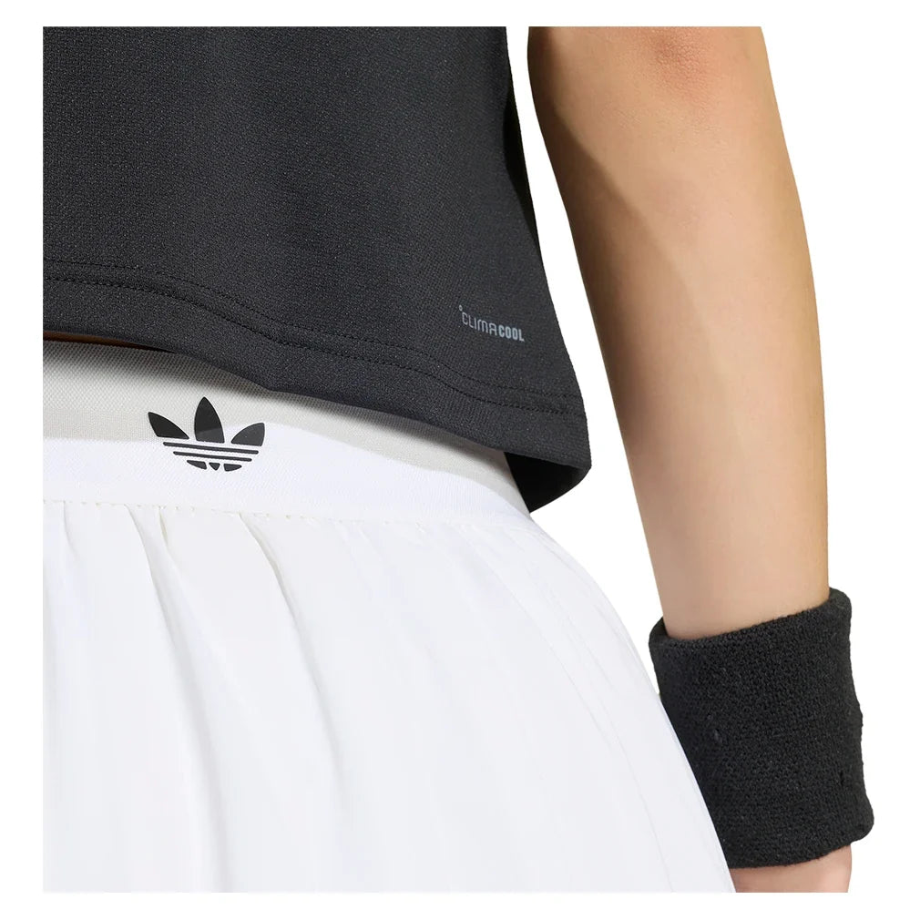 Women's Classics Tennis Skort White,Apparel,Adidas,,,Tennis Express,KY8897-4