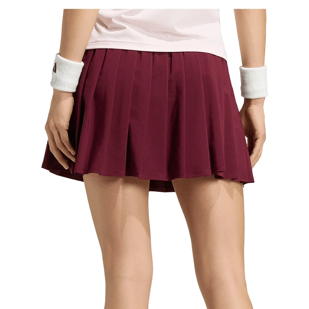 Women's Classics Tennis Skort Maroon,Apparel,Adidas,,,Tennis Express,KY8899-3