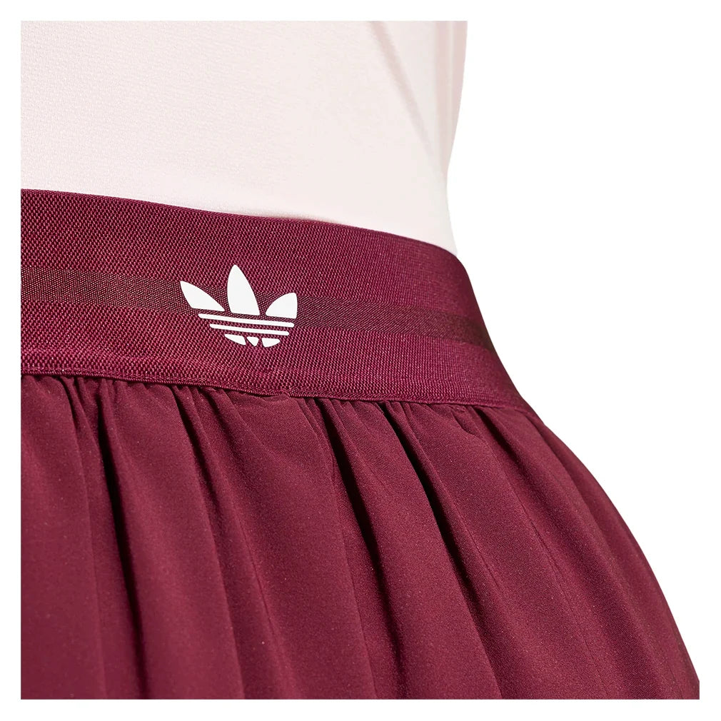 Women's Classics Tennis Skort Maroon,Apparel,Adidas,,,Tennis Express,KY8899-4