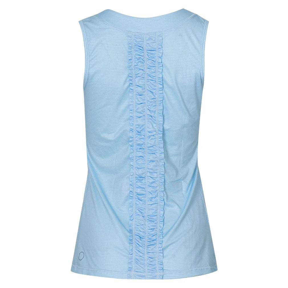 Women's Lexi Tennis Top Light Blue,Apparel,Bubble,,,Tennis Express,LEXS-LB-1