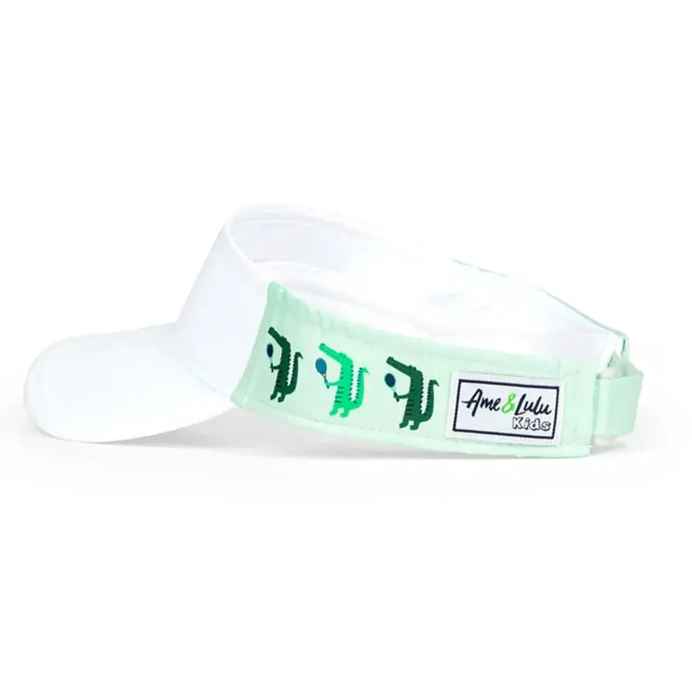 Juniors Little Love Tennis Visor-Apparel-Ame and Lulu-LLV-T-S25-Gator-Tennis Express