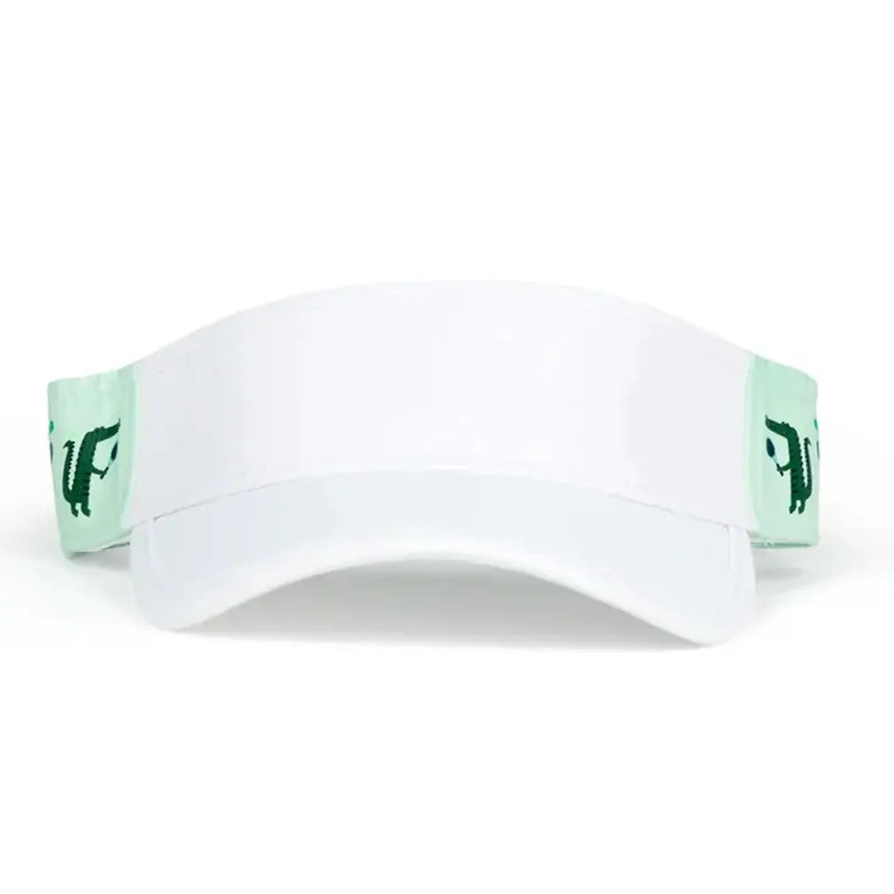Juniors Little Love Tennis Visor-Apparel-Ame and Lulu-LLV-T-S25-Gator1-Tennis Express